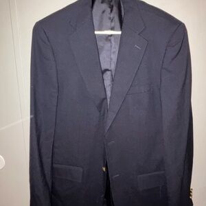 Alan Flusser Dark Blue Blazer